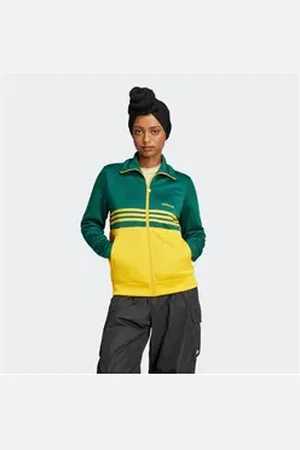 adidas Originals Outdoorjacke 3S TRACKTOP grün L