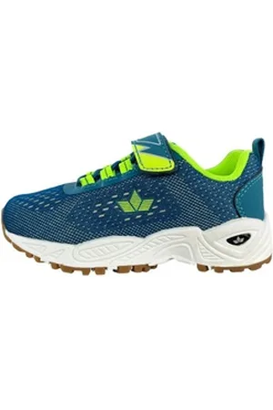 LICO Kinder Sneaker Sponge VS 366116-2402 petrol/lemon Sneaker blau 33 EU