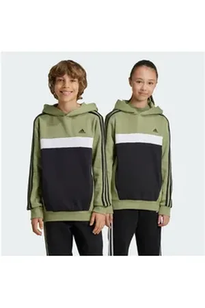 adidas Sportswear Hoodie TIBERIO 3-STREIFEN COLORBLOCK KIDS HOODIE blau 140