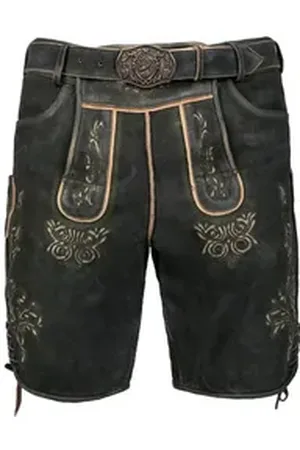 Edelnice Trachtenlederhose schwarz 46