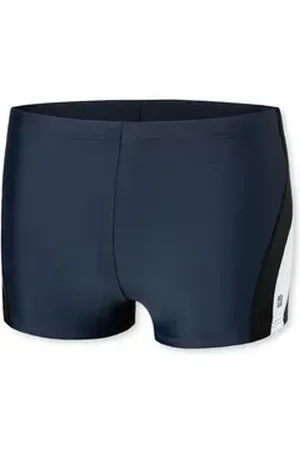 Schiesser Badeanzug Badehose mit Bein grau 6