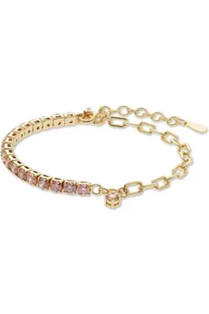 CHRIST Silberarmband, Trendig rosa