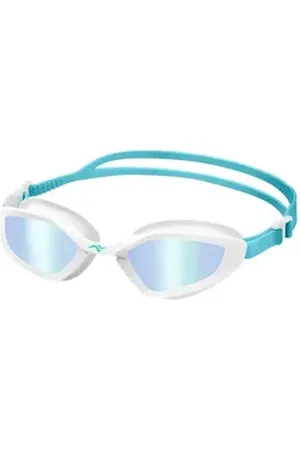 Aquaspeed Schwimmbrille Raven Aqua-Goggles verspiegelt blau – Beschlagfrei & UV-Schutz, Ergonomischer Nasensteg – kein Verrutschen beim Bahnenziehen blau