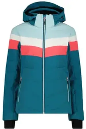 CMP Skijacke WOMAN JACKET ZIP HOOD TEAL 42