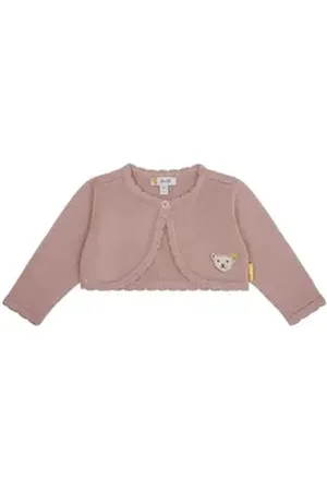 Steiff Strickjacke Strickjacke rosa 86