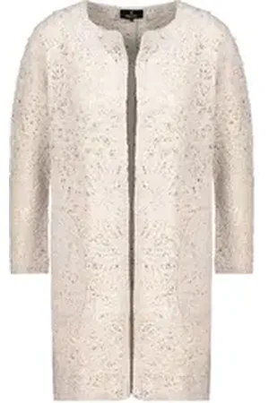 monari Outdoorjacke Cornelly-Strickmantel warm sand 38