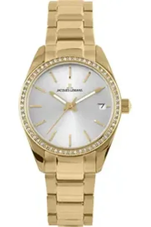 Jacques Lemans Quarzuhr Damen-Uhren Analog Quarz, Klassikuhr