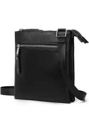 MISS LULÙ Umhängetasche Damen Handytasche in Schwarz mit verstellbarem Riemen schwarz