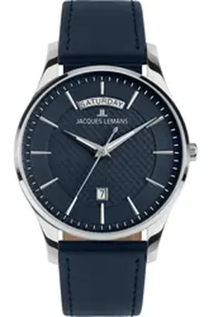 Jacques Lemans Quarzuhr Herren-Uhren Analog Quarz, Klassikuhr