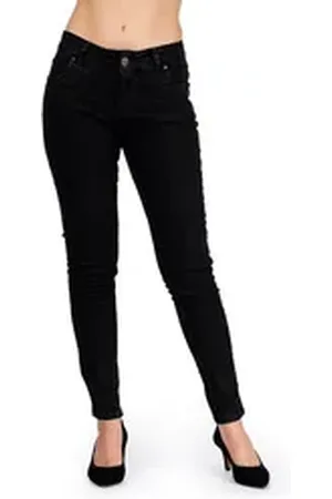 hangOwear Trachtenjeans Trachtenjeans Damen - HENDRINA LANG - schwarz schwarz 40