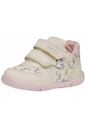 Geox Halbschuhe Lederimitat/Textil Lauflernschuh beige 21 EU
