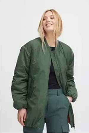 B YOUNG Bomberjacke BYCAMINI BOMBER COAT - 20813390 grün 42