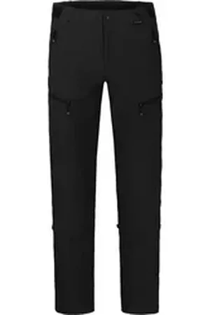 Bergson Outdoorhose LEBIKO Herren Wanderhose, robust, elastisch, Normalgrößen, schwarz schwarz normal | 66