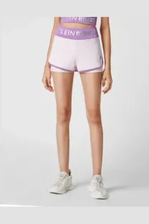 Philipp Plein Jogg-Bermudas Shorts lila S