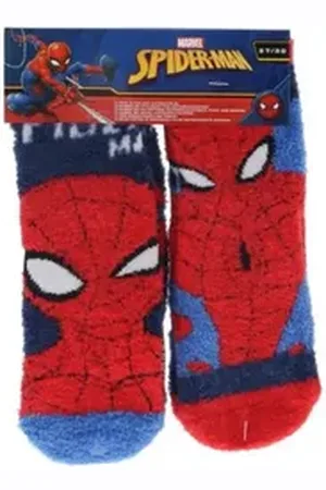 SPIDERMAN ABS-Socken 2er Pack Stoppersocken Anti Rutsch Socken 23/26