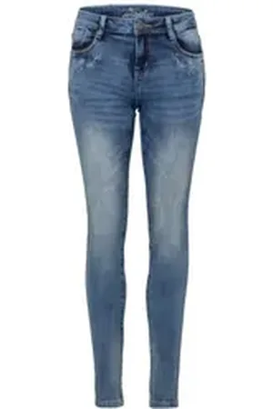 hangOwear Trachtenjeans Trachtenjeans Damen - WENCKE - denim 46