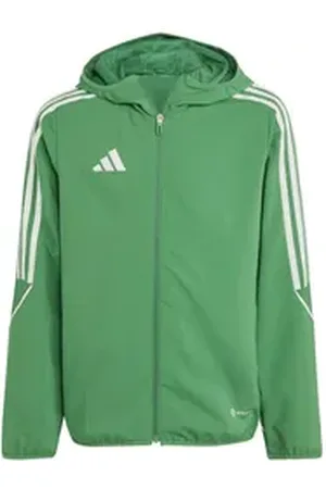 adidas Performance Regenjacke Kinder Windbreaker Jacke Tiro 23 League grün 116
