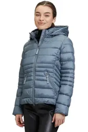 Betty Barclay Steppjacke Steppjacke mit abnehmbarer Kapuze grün 40