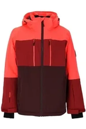 Whistler Skijacke Virago im trendigen Color-Blocking-Design rot 164