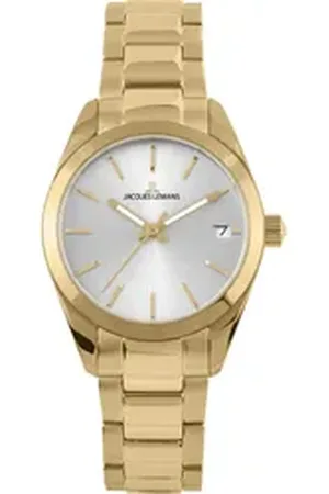 Jacques Lemans Quarzuhr Damen-Uhren Analog Quarz, Klassikuhr