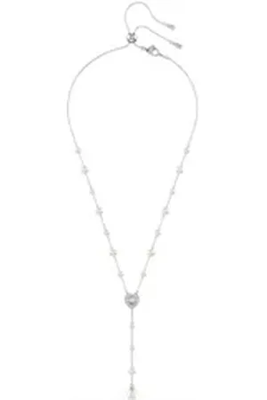 Swarovski Edelstahlkette weiß