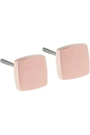 ERNSTES Ohrring-Set Ohrstecker E440 Edelstahl rosévergoldet