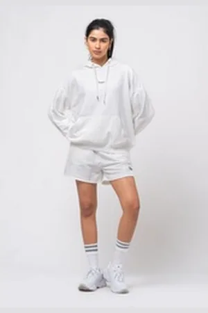 Tom Barron Freizeitanzug WOMEN OVERSIZE FIT SWEATSHIRT AND SHORT SETS beige L