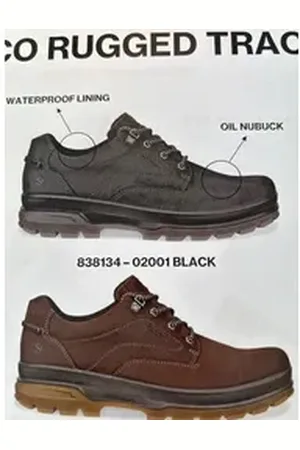 Ecco Mens Schnürschuh schwarz 47 EU