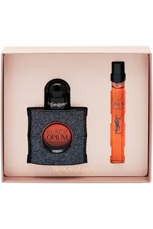 Saint Laurent Eau de Parfum Black Opium Set, 2-tlg. weiß