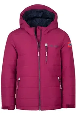 TROLLKIDS Skijacke Hemsedal XT blau|lila 140
