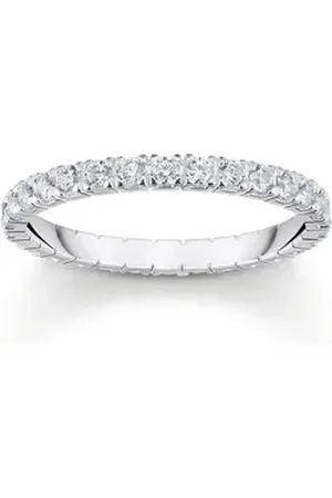 Thomas Sabo Fingerring Damen-Damenring 925er Silber Zirkonia, Zirkonia silberfarben