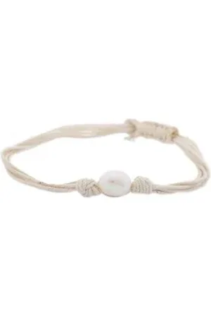 Misaki Armband QCUBWAVE beige|weiß