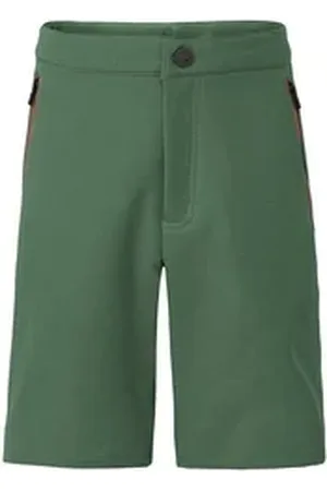 Vaude Funktionshose Kids Badile Shorts II (1-tlg) besonders leichte Funktionshose für sportliche Aktivitäten grün 98