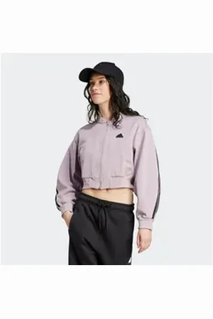 adidas Sportswear Outdoorjacke W FI 3S BOMBER lila XL