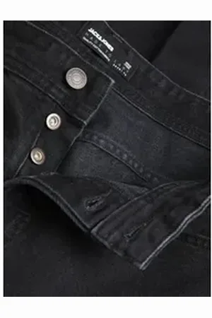 JACK & JONES Loose-fit-Jeans JJAlex (1-tlg) schwarz 33