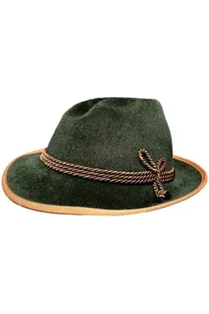 Bayern Specials Trachtenhut Trachtenhut Aufschneider Velour gold grün
