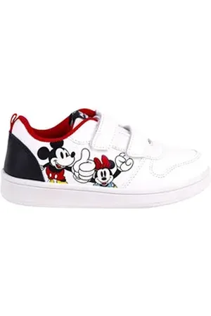 Disney Mickey & Minnie Maus Sneaker Low Top Sportschuhe Gr. 24 - 31 weiß 26 EU