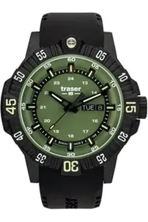 Traser Quarzuhr H3 110727 P99 Q Tactical Green Herrenuhr 46mm 20ATM H3 110727 P99 Q Tactical Green Herrenuhr 46mm 20ATM