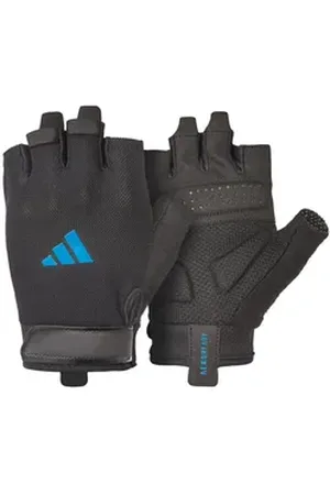 adidas Performance Trainingshandschuhe Essential Training Gloves - Blau (2-St) mit neuesten Aeroready-Kühltechnologie blau|schwarz L