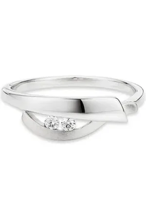 Bruno Banani Fingerring Schmuck Geschenk Silber 925 Damenring, mit Zirkonia (synth) silberfarben 53