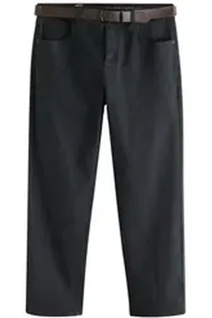 Next Straight-Jeans Authentische Straight Fit Jeans mit Gürtel (2-tlg) blau 40