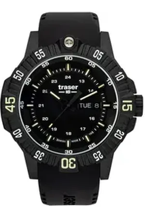 Traser Quarzuhr H3 110723 P99 Q Tactical Black Herrenuhr 46mm 20ATM H3 110723 P99 Q Tactical Black Herrenuhr 46mm 20ATM