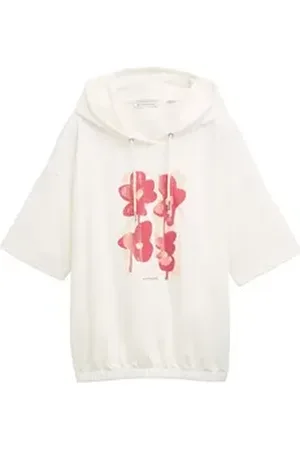 TOM TAILOR Hoodie weiß S