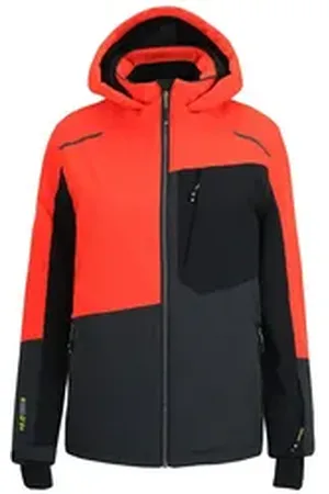 Killtec Funktionsjacke Skijacke mit Kapuze und Schneefang orange 128