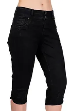 hangOwear Trachtenjeans Trachtenjeans Damen - HENDRINA KB - schwarz schwarz 36
