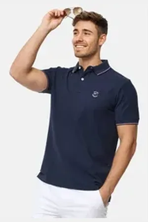 INDICODE Poloshirt Wallo weiß L