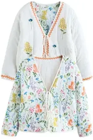 Laura Ashley Steppjacke Wendbare Steppjacke (1-St) weiß XL