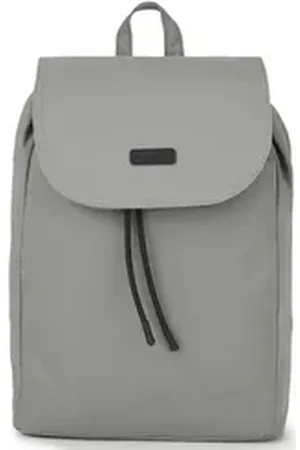 Expatrié Rucksack CLARA Rucksack Damen Tagesrucksack, Anti Diebstahl Seitenfach, Nylon, Wasserabweisend grau OneSize | 11 cm x 35 cm x 26 cm