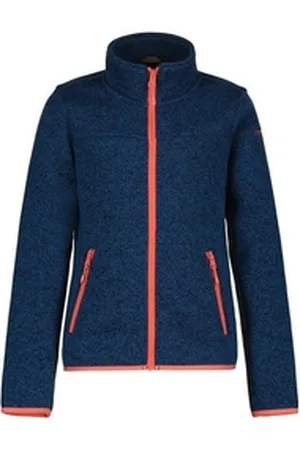 Icepeak Funktionsjacke M FLEECEJACKE LOMITA mit Logoschriftzug blau 164