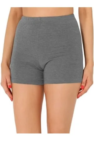 Merry Style Leggings Damen Shorts Radlerhose Unterhose kurze Hose Boxershorts MS10-358 (1-tlg) aus Baumwolle grau XXL